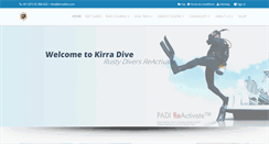 Desktop Screenshot of kirradive.com