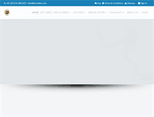 Tablet Screenshot of kirradive.com